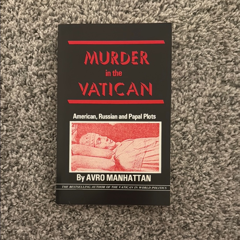 Murder in the Vatican Book
